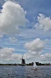 Bootje Varen bij de Molen