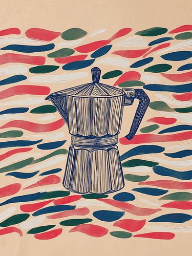Kleurrijke mokapot