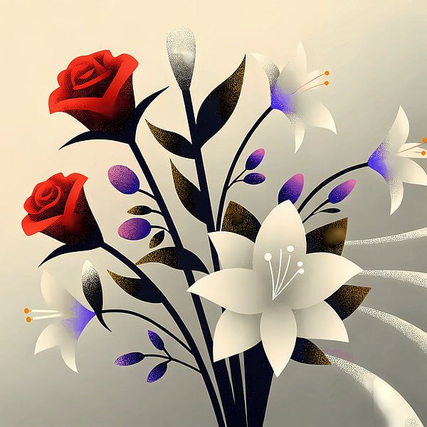 Elegant Floral Bouquet by Artistic