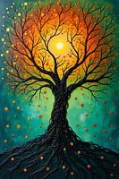 Baum des Lebens Eins - Der strahlende Baum der Erneuerung