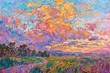 Wolken Traum Landschaft