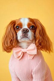 Cavalier Koning Charles Spaniël van Poster Art Shop