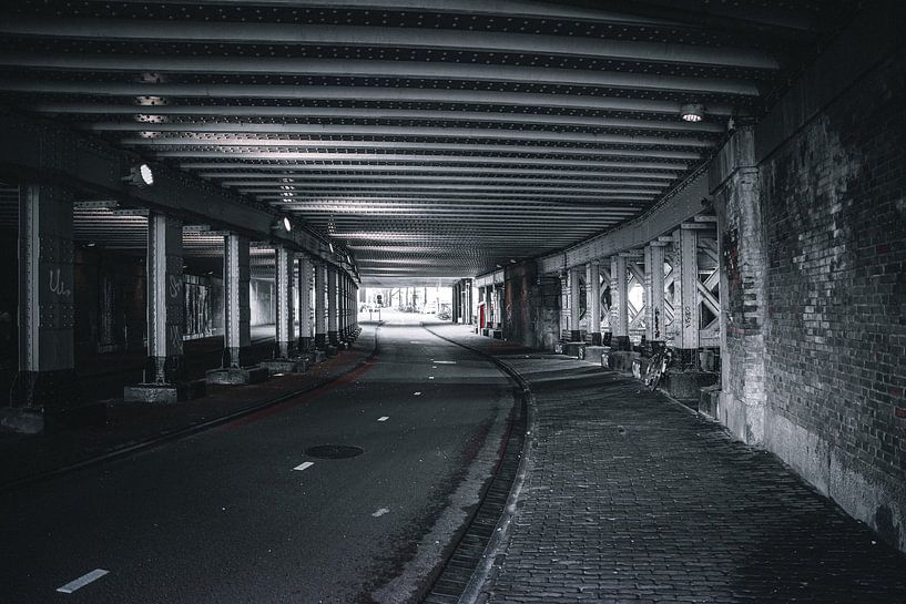 Amsterdam in Nederland is niet alleen zwart en wit van Thilo Wagner