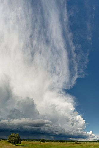 Stormfront in de Oderbruch van Ralf Lehmann