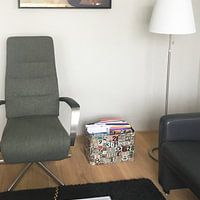 Photo de nos clients: Art floral japonais en or par Studio BB, sur toile