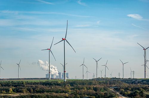 Windenergie en opwekking van fossiele energie in Duitsland