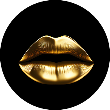 Gouden kus V2 van drdigitaldesign
