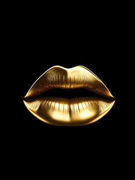 Goldener Kuss V2 von drdigitaldesign