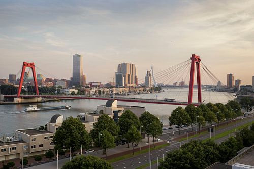 Sky line Rotterdam by Rick Keus