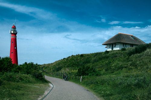 The red Noordertoren on Schiermonnikoog – a lighthouse amongst the dunes by Elianne van Turennout