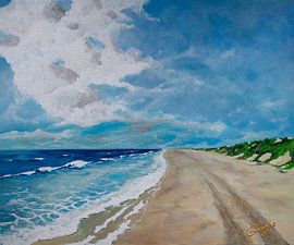 Dutch coast Wassenaar by Angelique Nooijen