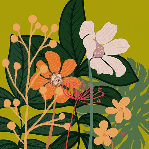 Botanica-Rust en Energie 2 van Karin Steenge