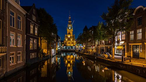 De Waag in de avond van Jochem van der Blom