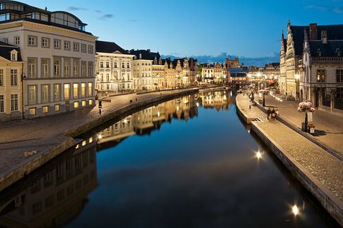 Gand au crépuscule