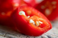 Het hart van de peper