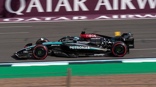 George Russel Silverstone 2024 Start/Finish