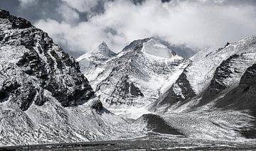 Bergpas tussen Tibet en Nepal