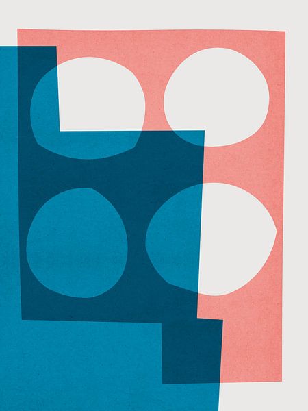 Abstracte collage 6 van Vitor Costa