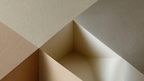 Moderne blokken en lijnen panorama