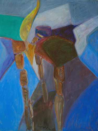 modern still life abstract