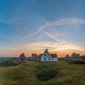 Phare de Texel Eierland vu du ciel 02 sur Texel360Fotografie Richard Heerschap