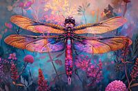 Magical dragonfly