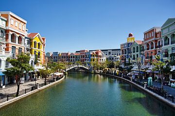 Paysage urbain coloré à Phu Quoc Vietnam sur Frank Photos