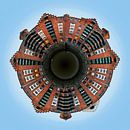 Little Planet Hamburg Speicherstadt von Panorama Streetline Miniaturansicht