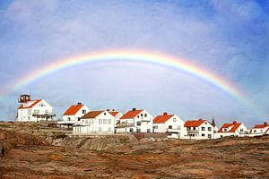 Regenbogen über Smoegen