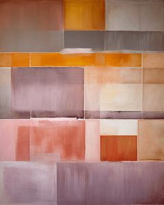 Modern und abstrakt in Pastellfarben