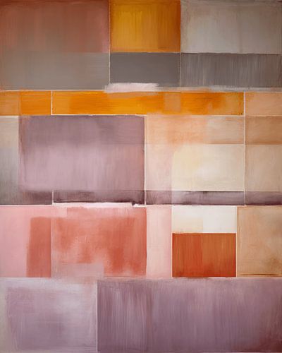 Modern und abstrakt in Pastellfarben