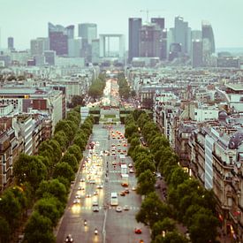 Parijs van bovenaf van BTF Fotografie