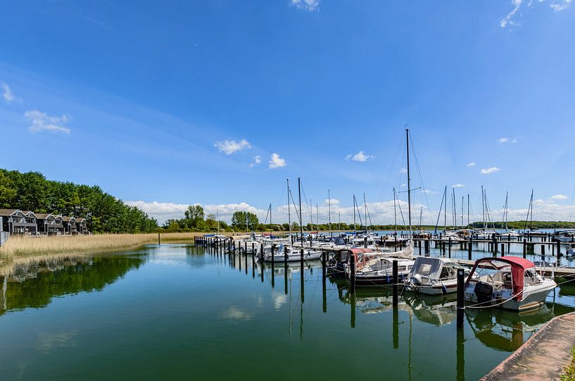 Yachthafen, Marina  Gustow, Naturhafen, Rügen von GH Foto & Artdesign