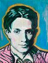 Portret van Picasso van Helia Tayebi Art thumbnail