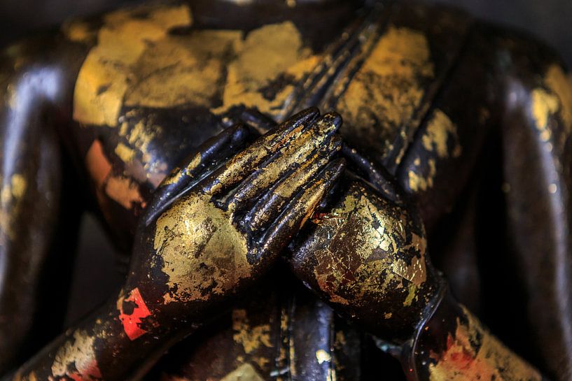 Goldene Buddha-Hände von Jeroen Langeveld, MrLangeveldPhoto