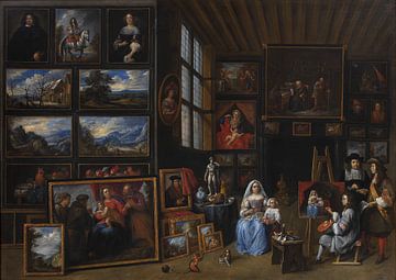 Allegorie op de schilderkunst, Gillis van Tilborgh