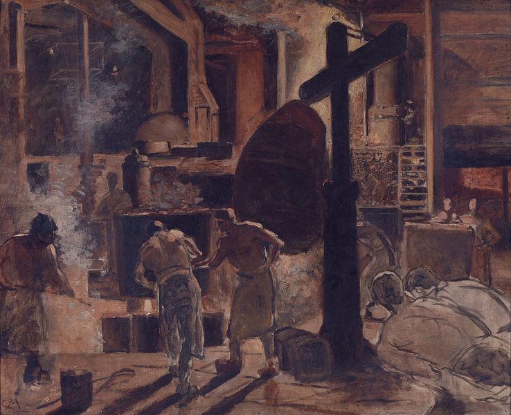 Staalgieterij, Constantin Meunier van Atelier Liesjes