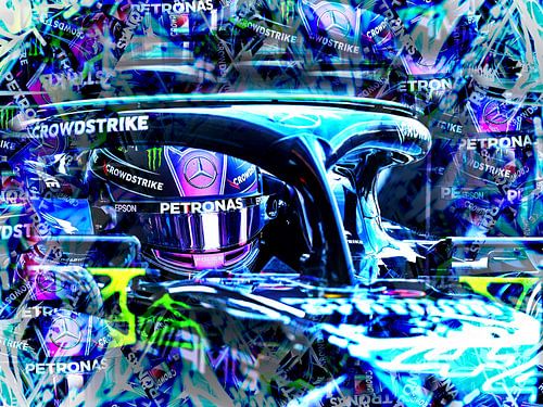 Lewis Hamilton In Art