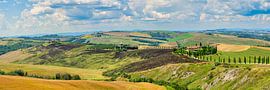 Toskana Landschaft Italien im Panorama von eric van der eijk
