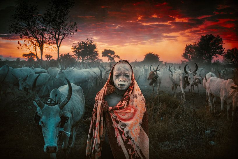 06-53 Morning Mundari, South Sudan, Svetlin Yosifov by 1x