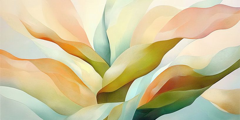 Modern abstract van Bert Nijholt