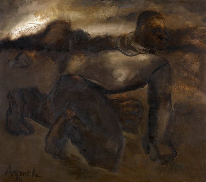 Der Bauer, Constant Permeke, 1934 von Atelier Liesjes