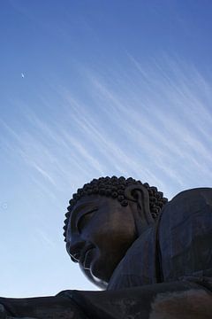 Buddha and airplane by Dennis Rietbergen