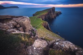 Scotland Neist Point on the Isle of Skye by Jean Claude Castor