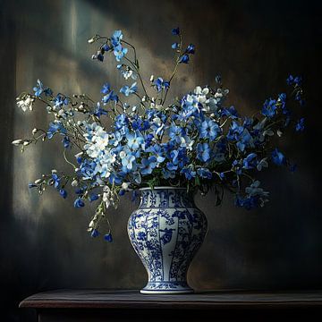 Rustiek Delfts Blauw IV van Bianca ter Riet