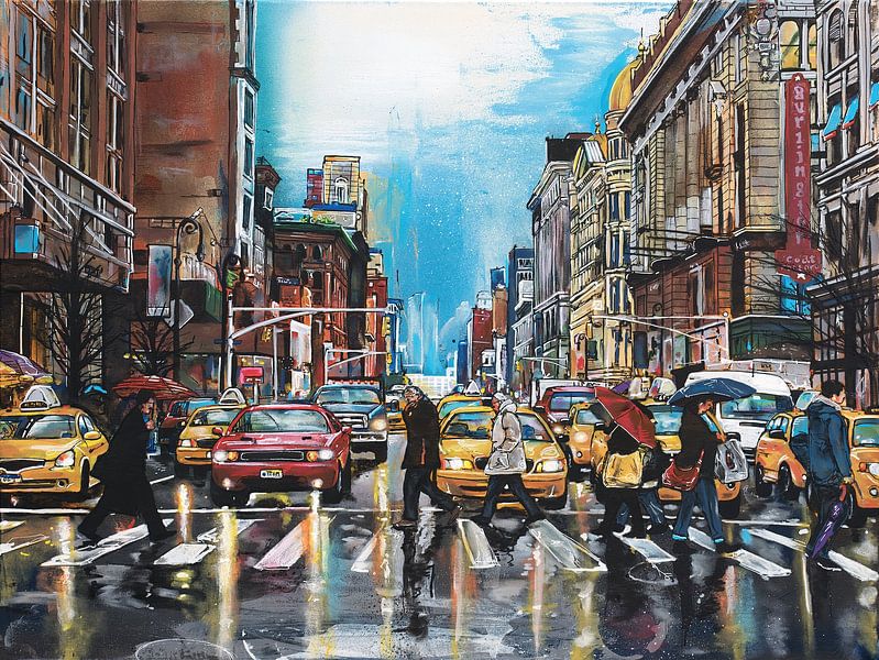 New York city painting by Johannes