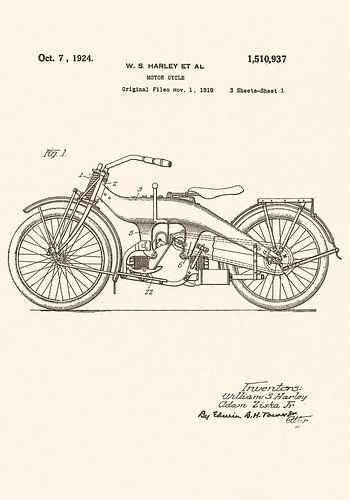 Harley - Davidson 1924!
