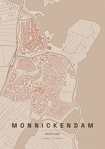 Plan de Monnickendam
