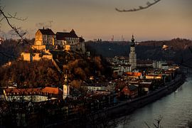 Burghausen an der Salzach von altmodern