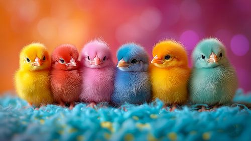 Joyeuses Pâques (AUCUN VRAI POUSSIN) sur Preet Lambon